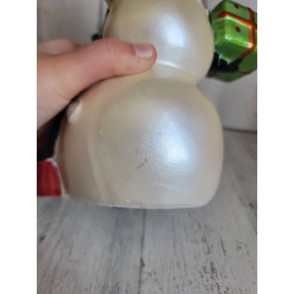 Pier 1 Snowman Trio tea light present‎ gift holder Xmas home decor